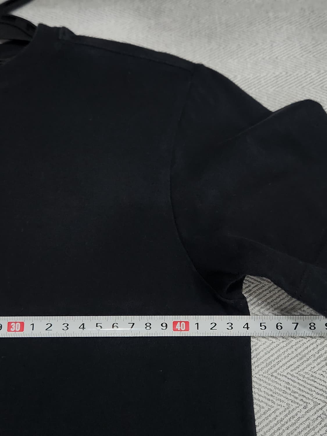 [S] 나이키 스우시 블랙 반팔티 S 상품이미지6