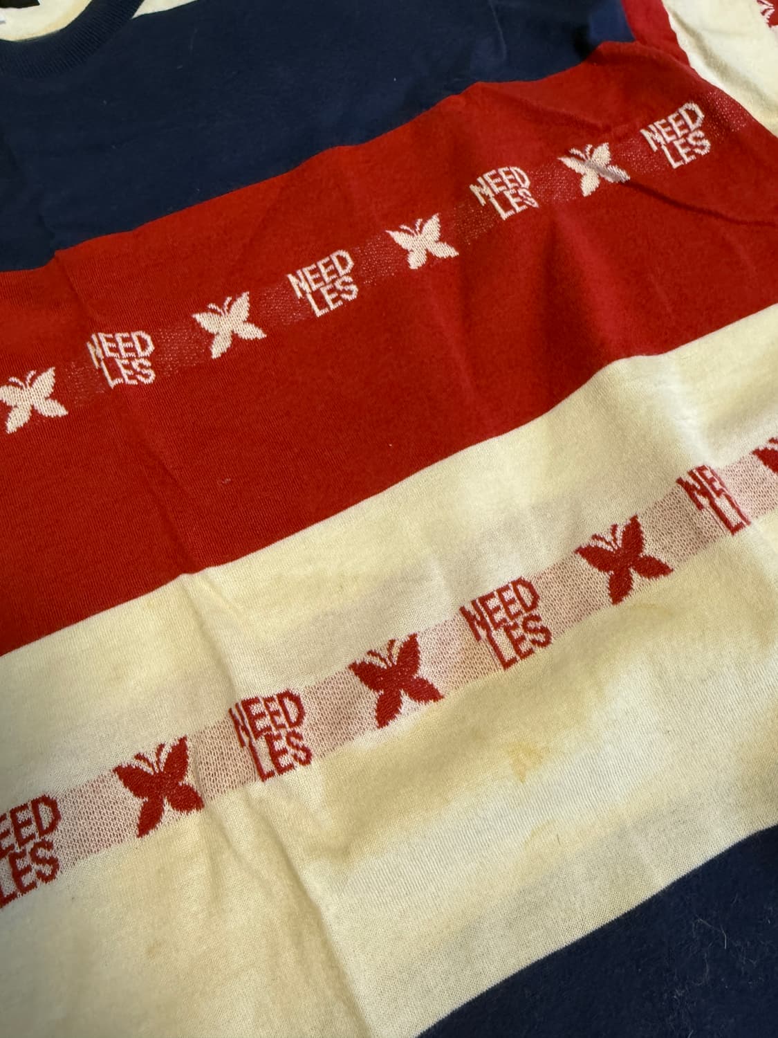 니들스 버터플라이 로고반팔 L 상품이미지2