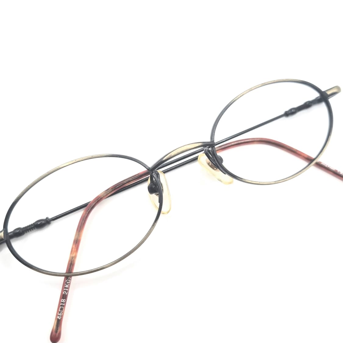 레트로시리즈2  빈티지 타원형안구 포인트 있는 엔틱안경테 337 상품이미지8