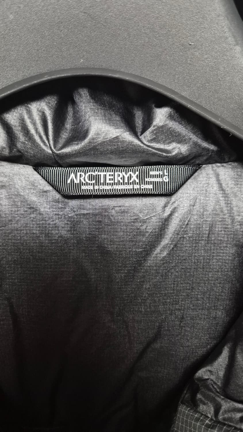 [L]아크테릭스 누클리아이 SV 패딩 파카 블랙 상품이미지3