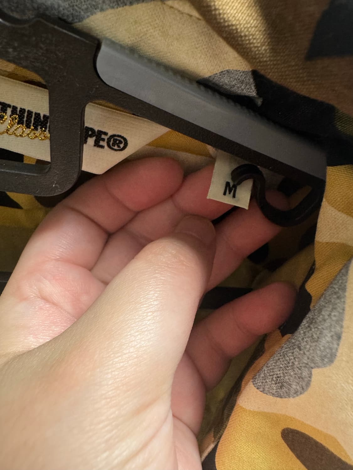 베이프 녹계 스타 셔츠 상품이미지2