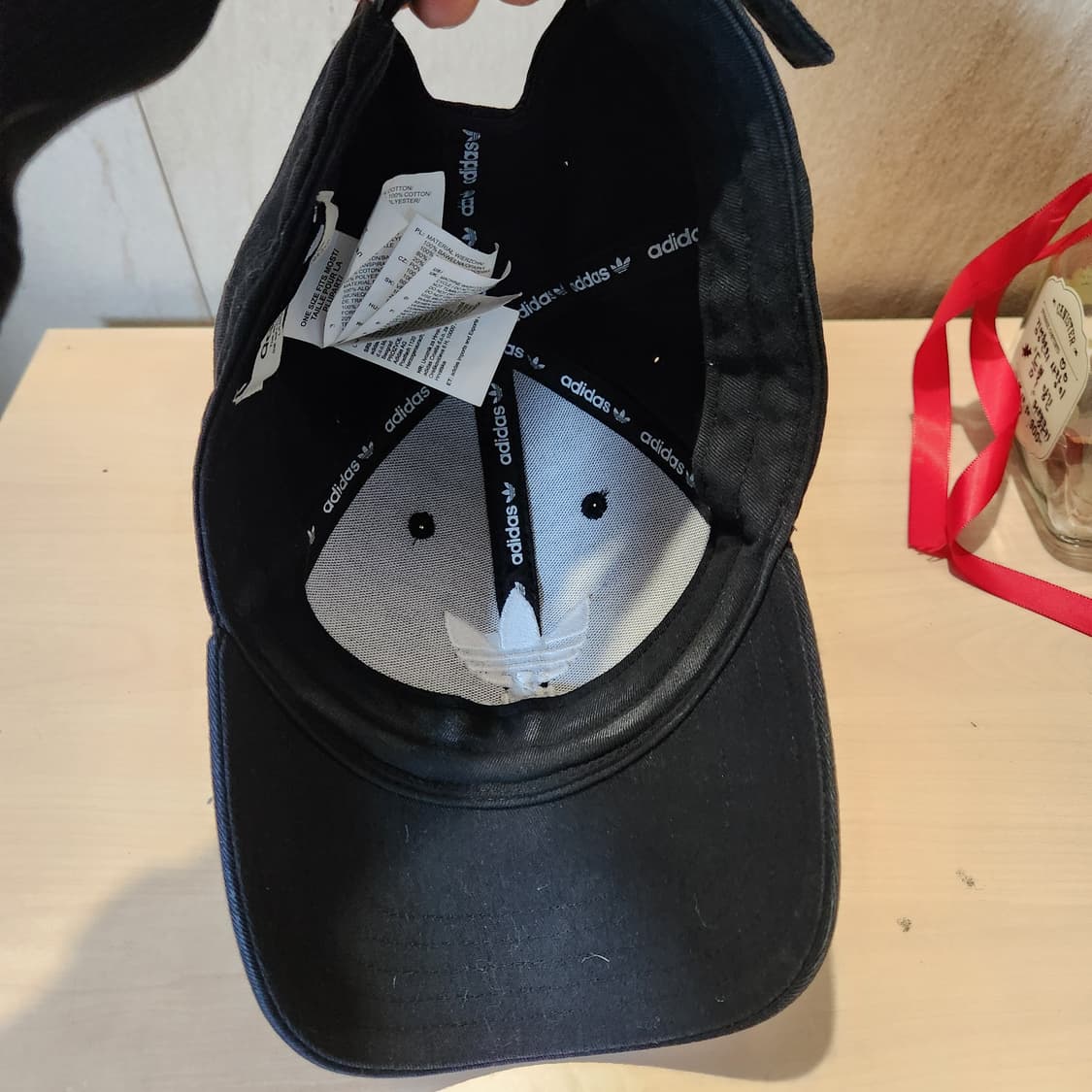 adidas 오리지널 트레포일 블랙 볼캡 | 클래식 로고 상품이미지6