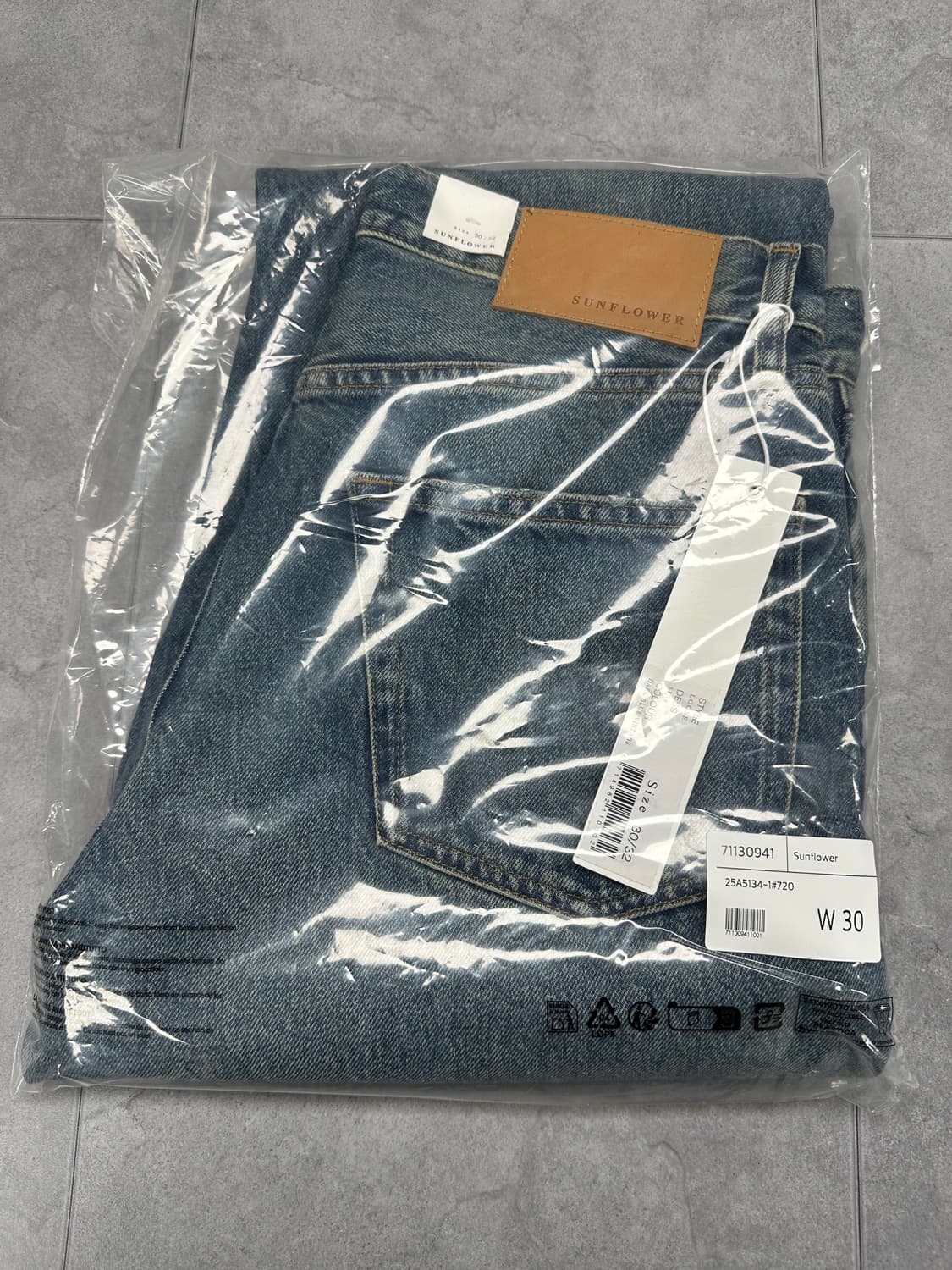 [30/32] 선플라워 루즈 다크 블루 빈티지 상품이미지3