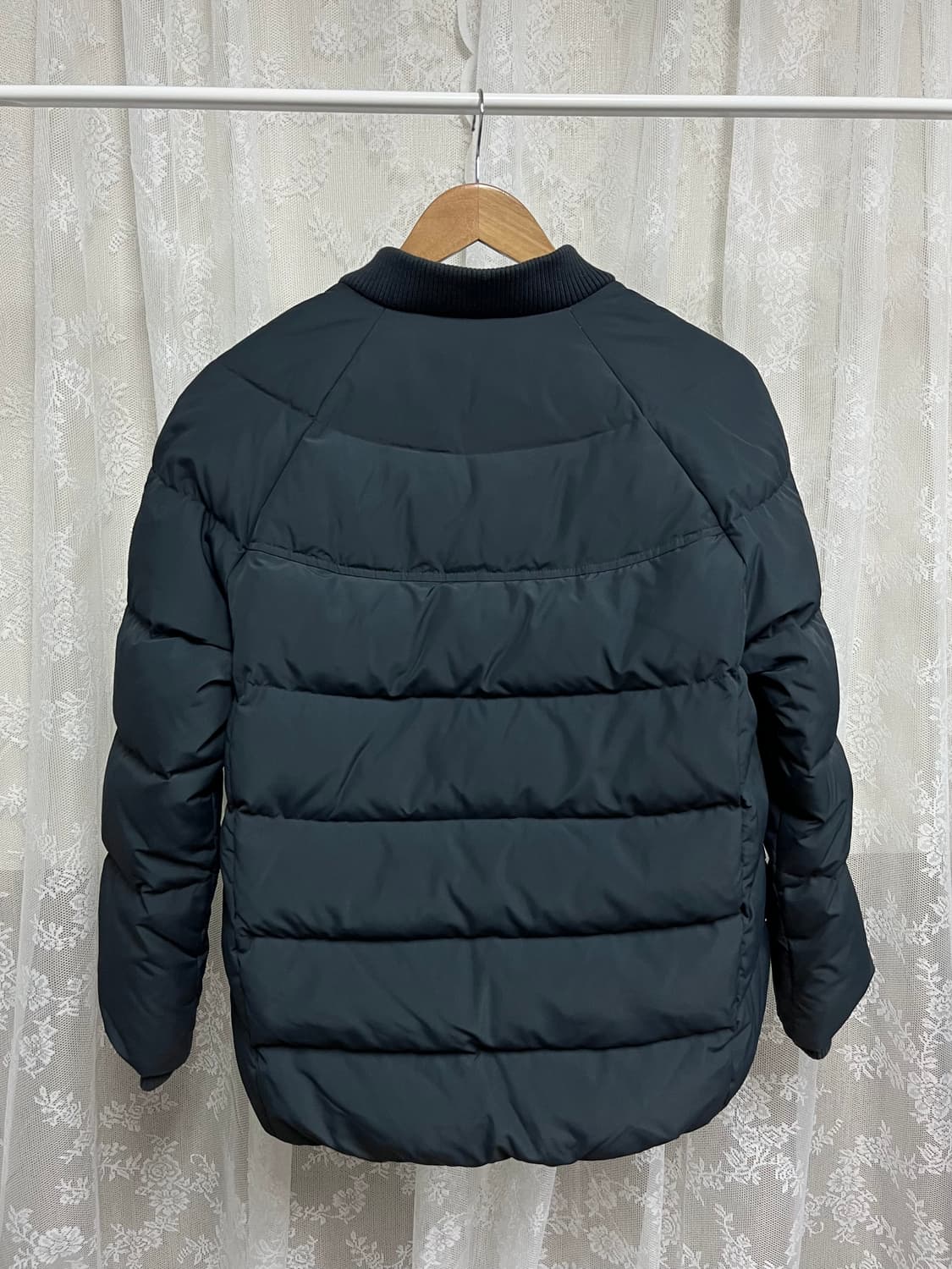 88-165) 잇미샤 덕다운 패딩 점퍼 네이비 상품이미지2