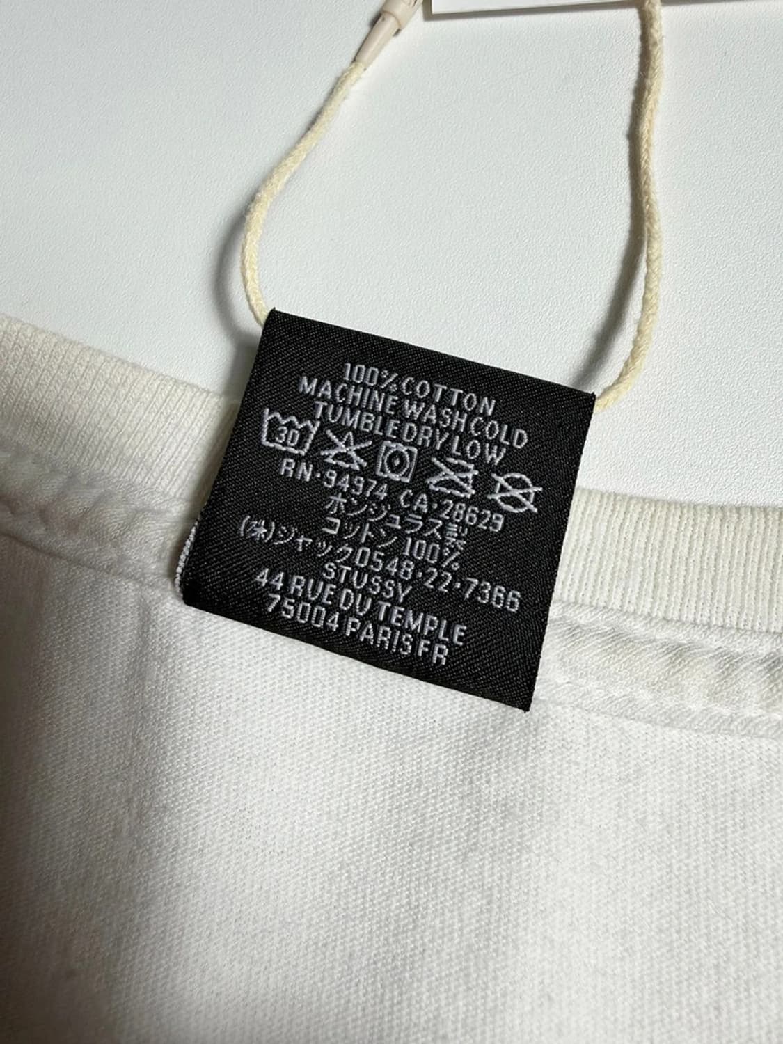 스투시 STUSSY 스탁 하와이 코튼 반팔 티셔츠 R1688 상품이미지7