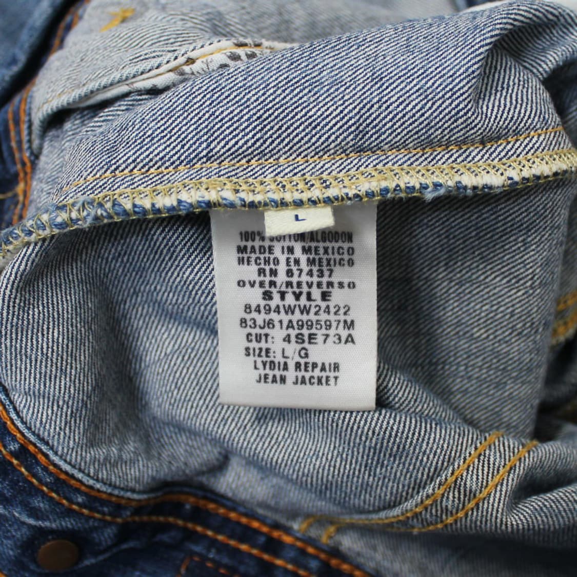 Polo Jeans 폴로 진스컴퍼니 RL67 리디아 워싱 데님 자켓 상품이미지6