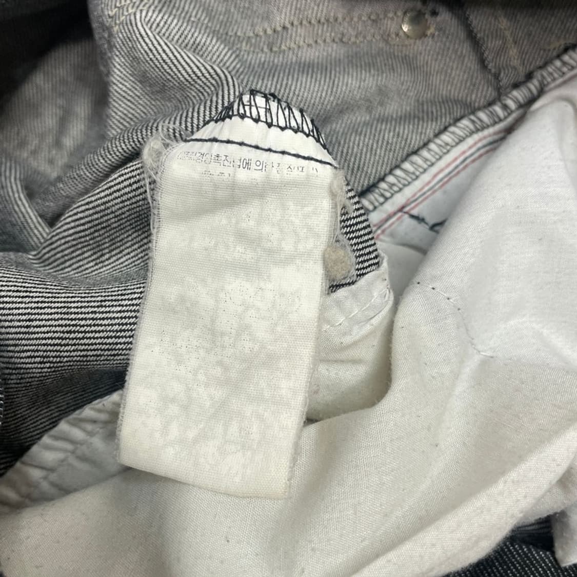 LEVI'S 엔지니어드진 흑청 스트레이트 데님 (32) 상품이미지8