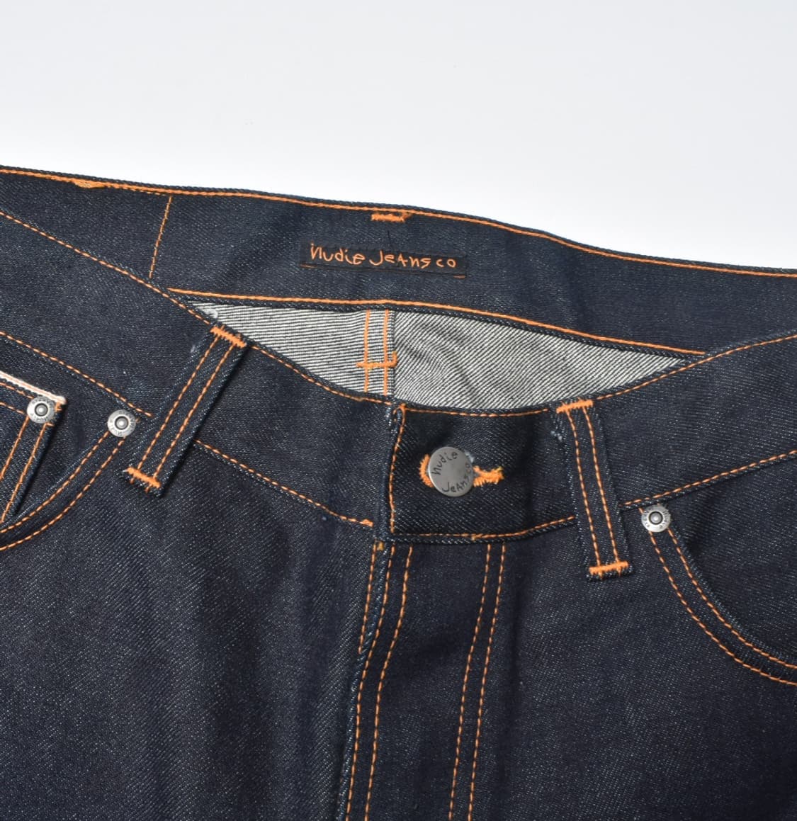 누디진 셀비지 청파지 데님팬츠 32(새 옷)  N0763 상품이미지4