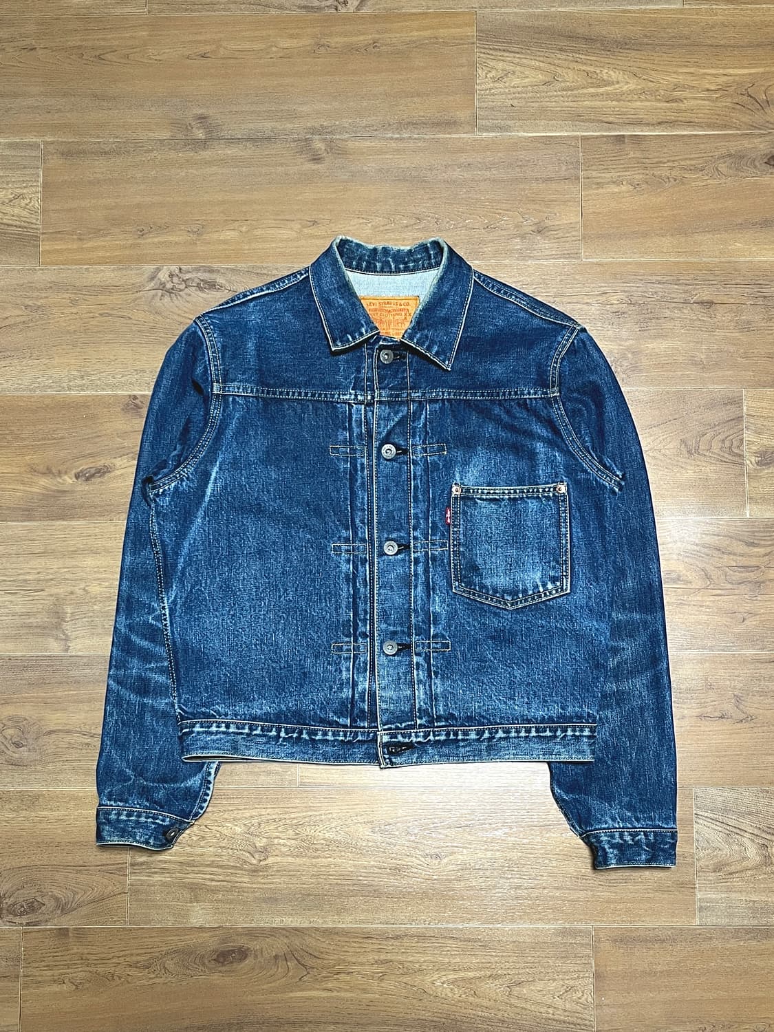 90s 빈티지 리바이스 71506 타입1 데님 자켓 상품이미지1