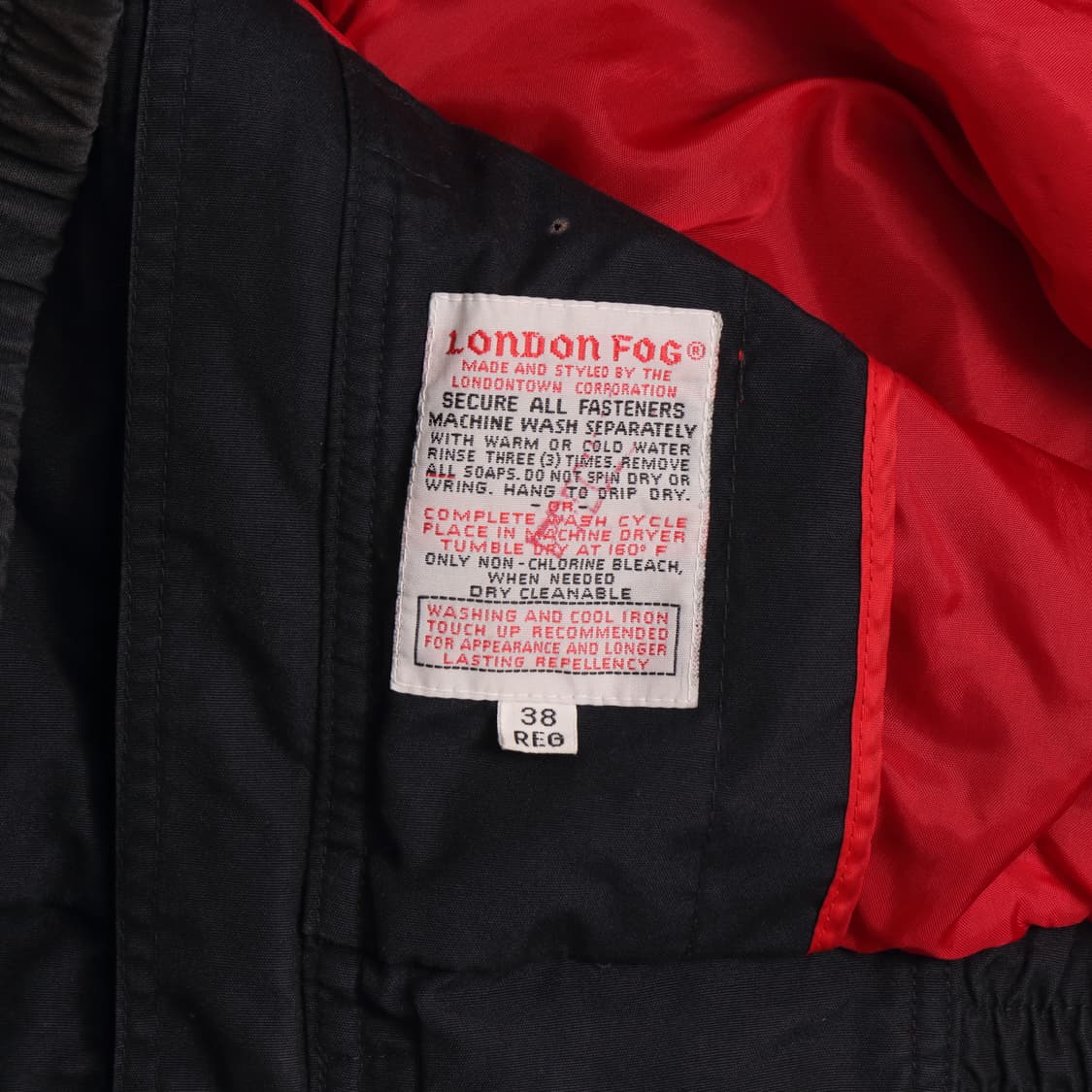 90's 런던포그 코튼 블루종 자켓 A1320 상품이미지4