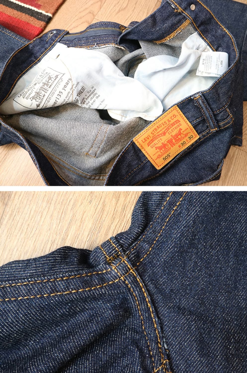 LEVIS 리바이스 505 진청 데님
30 상품이미지5