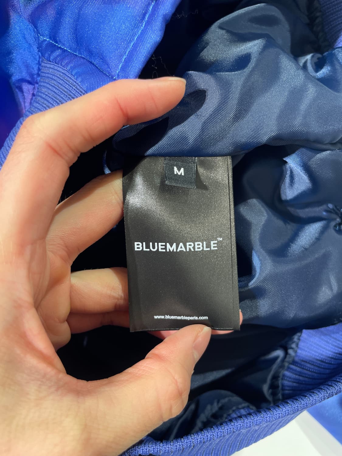 블루마블 타이다이 히든 집업 봄버 자켓 상품이미지8