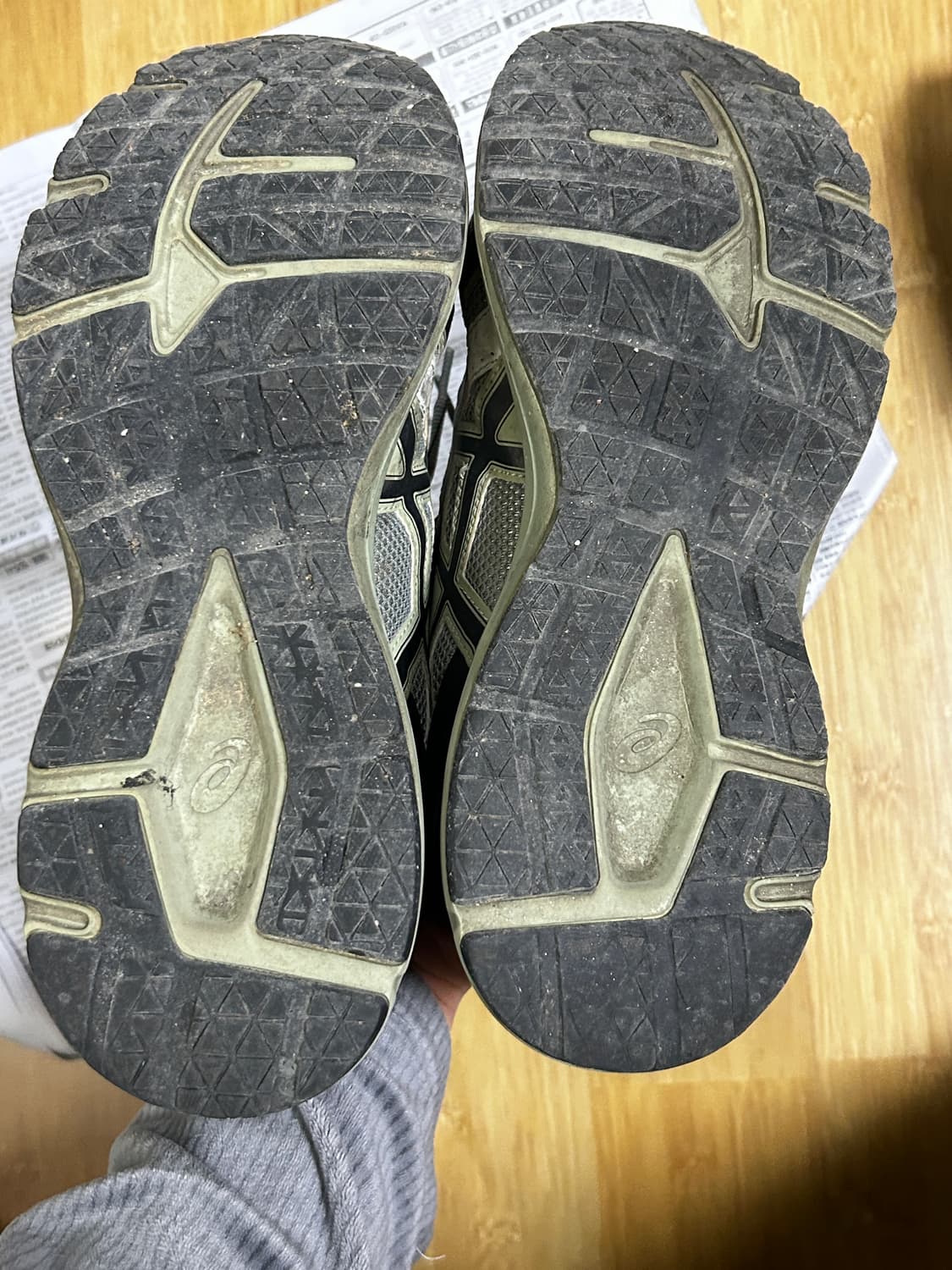 290 아식스 라일락 조그100 상품이미지3