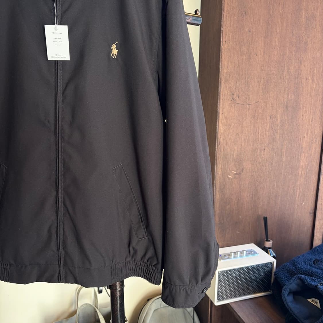 15450 - 폴로 랄프로렌 블랙 폴리 블루종 자켓 상품이미지4