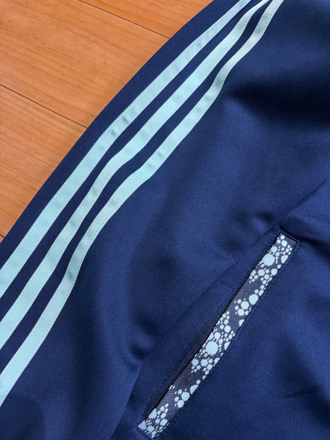 아디다스 네이비&민트 후드집업 상품이미지4