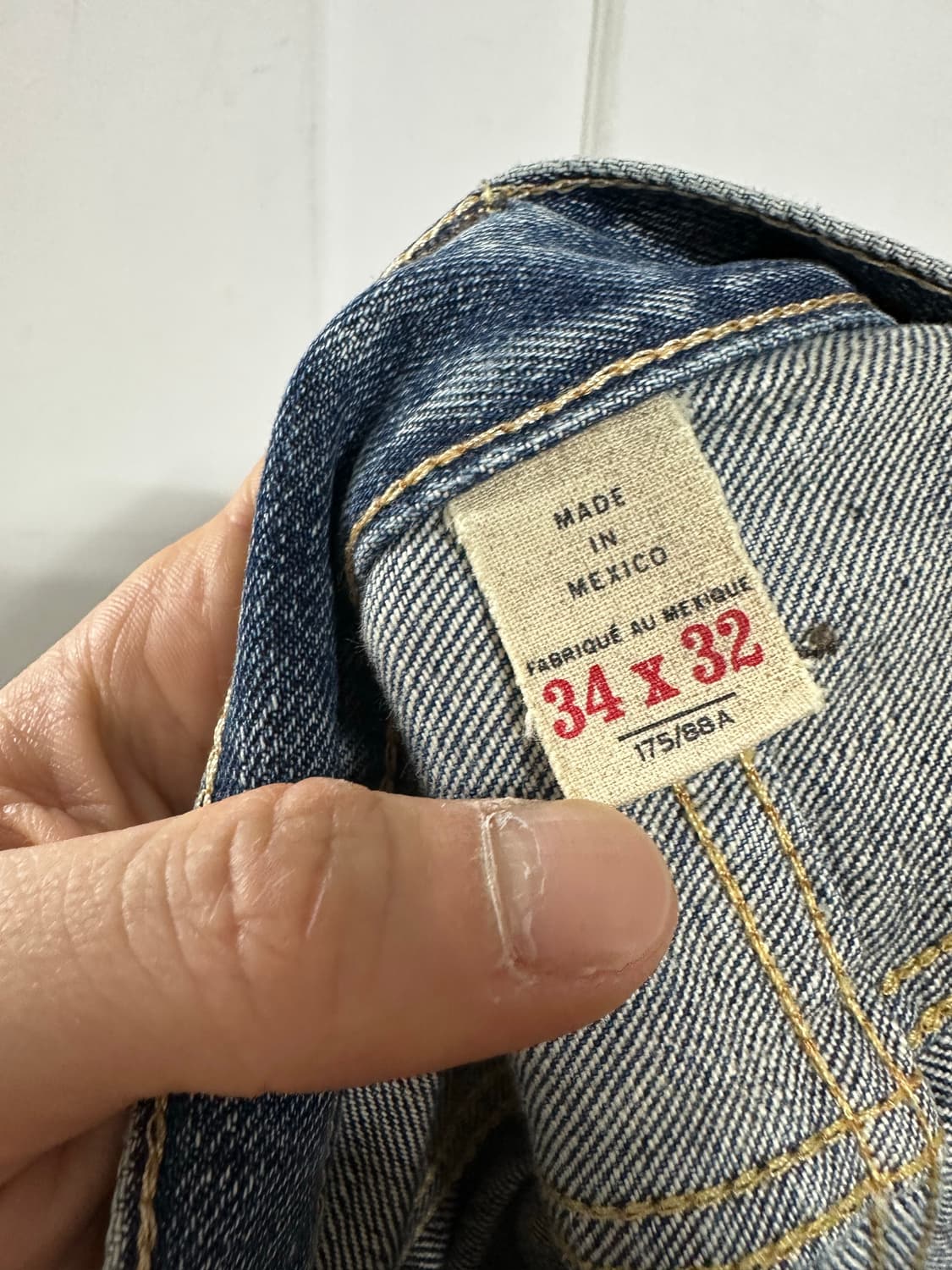 더블알엘 RRL 리페어 데님 팬츠 상품이미지4