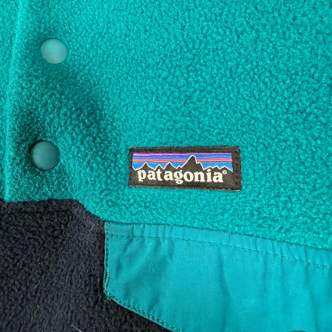 10s 파타고니아 신칠라 스냅-T 민트/네이비 상품이미지2