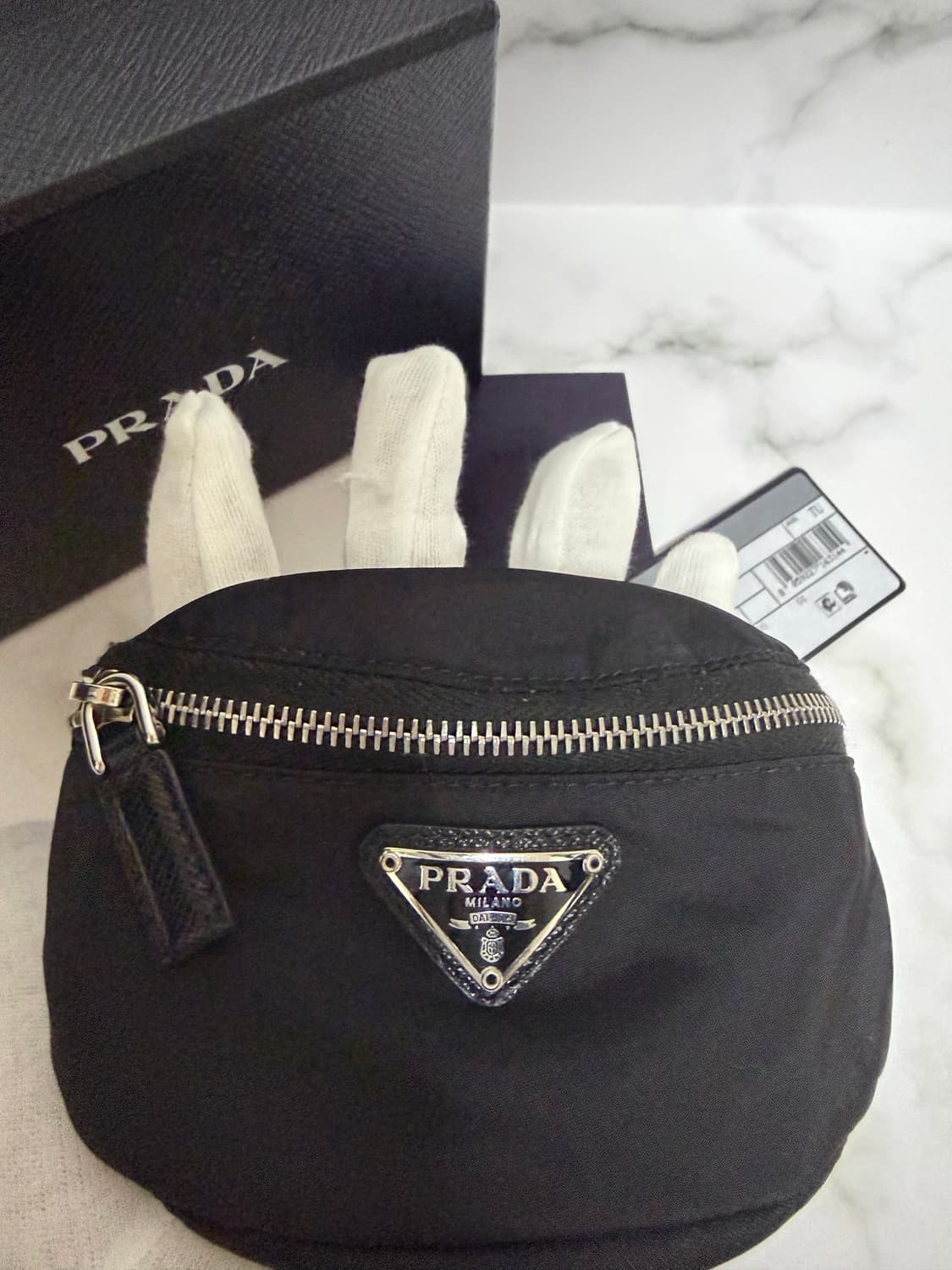 프라다 리나일론 암밴드 파우치 상품이미지2