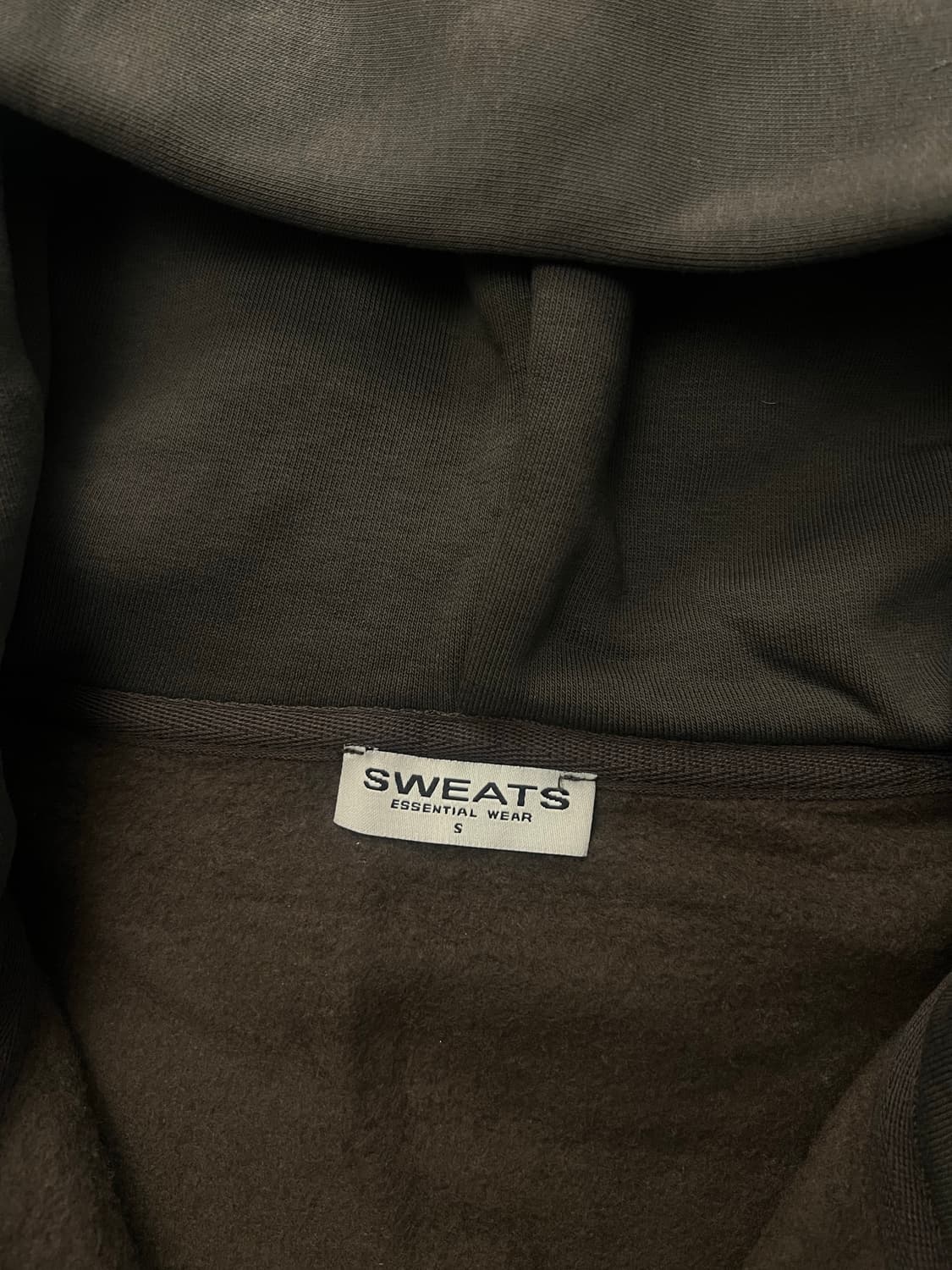 SWEATSCOLLECTIVE cozy 후드집업 커피 S 상품이미지3