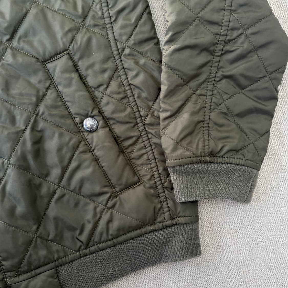 폴로랄프로렌 보이즈 카키 퀼팅 자켓 L 상품이미지8