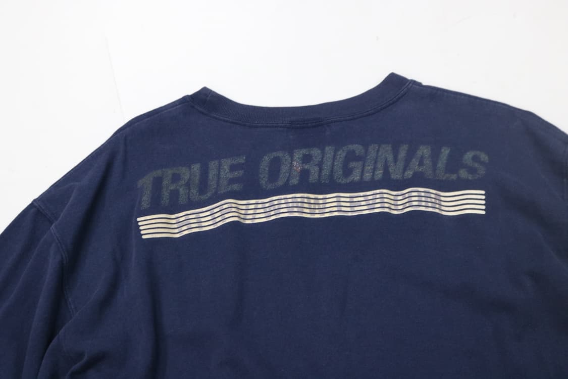 Levi's 리바이스 빈티지 백프린팅 레드탭 네이비 반팔 티셔츠 (XL) 상품이미지4