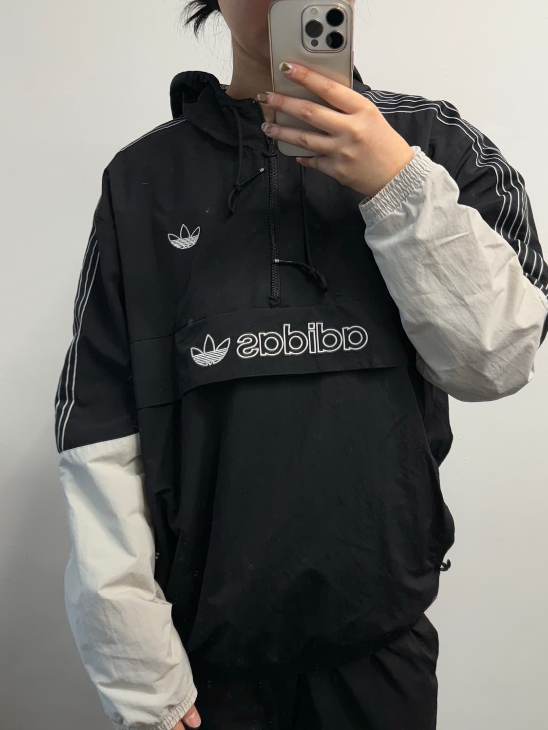 [2XL] 아디다스 반집업 아노락 상품이미지2