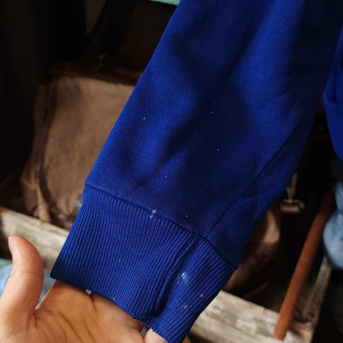 70s 빈티지 트랙자켓 집업자켓 매키낵 아일랜드 로열블루 m 상품이미지8