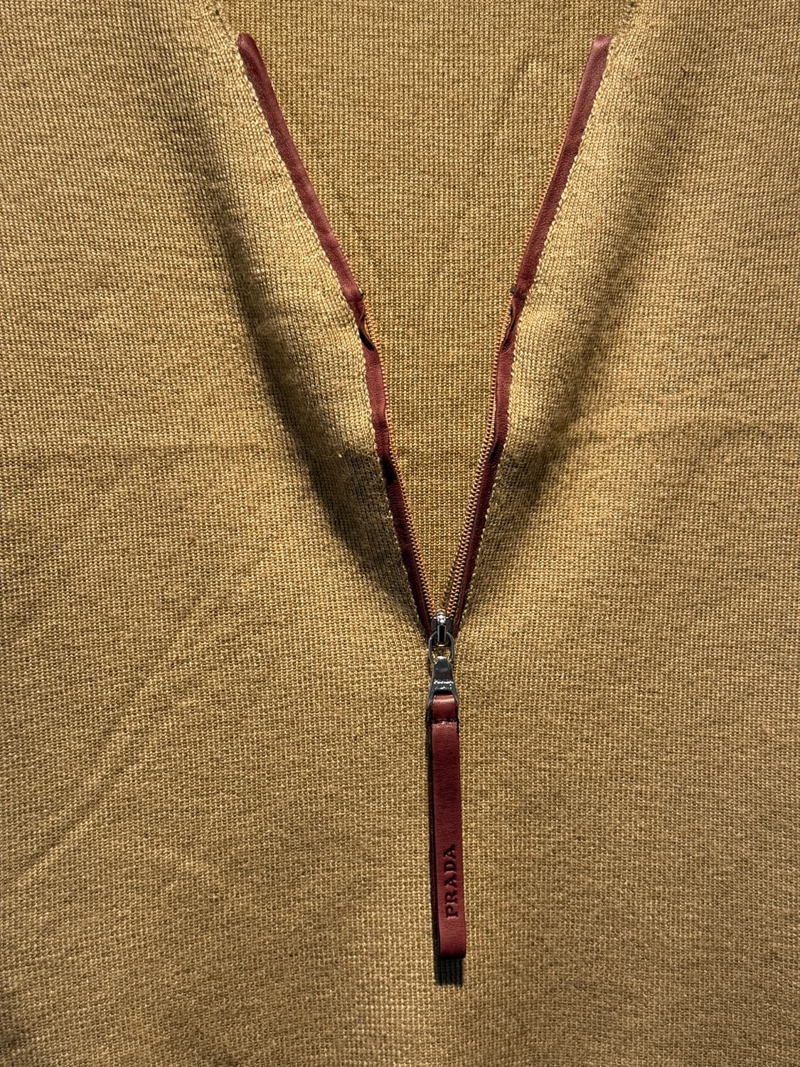 90s Cashmere-Silk Blend Zip-up Knit 상품이미지3