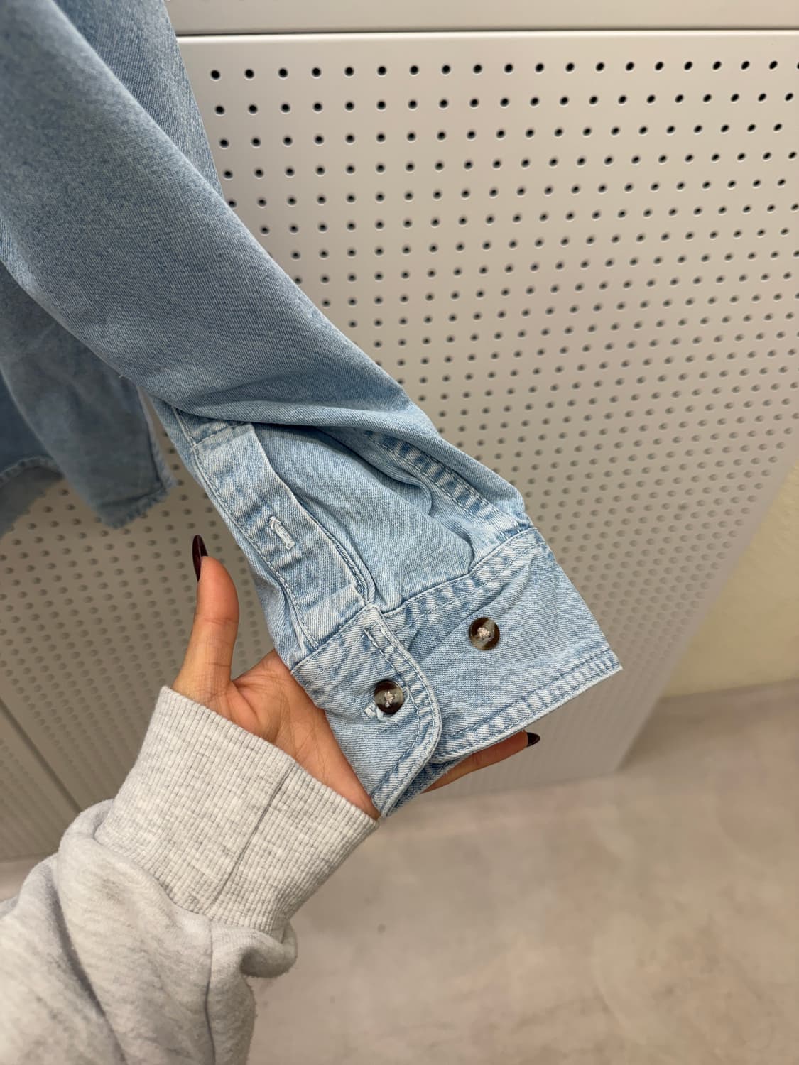 칼하트 워싱 데님 셔츠 U1296 상품이미지4