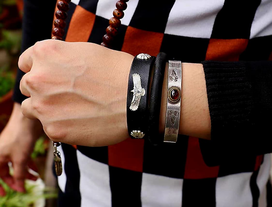 3cross egle silver925navajo bracelets 상품이미지8