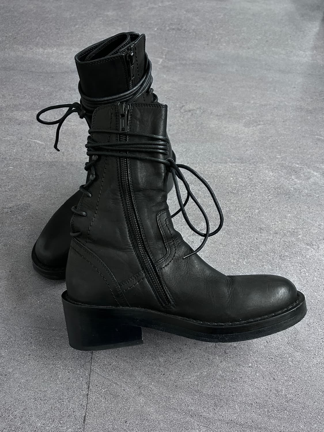 앤드뮐미스터 백 레이스업 부츠 상품이미지6