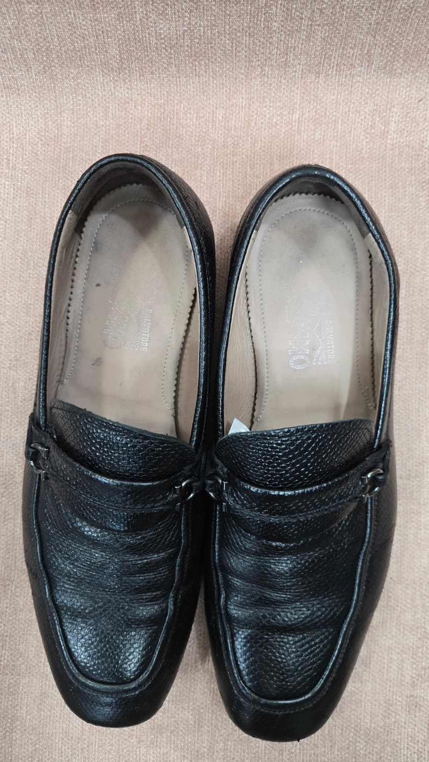 살바토레페라가모 265mm- 3E  간치니 버클장식 로퍼 상품이미지2