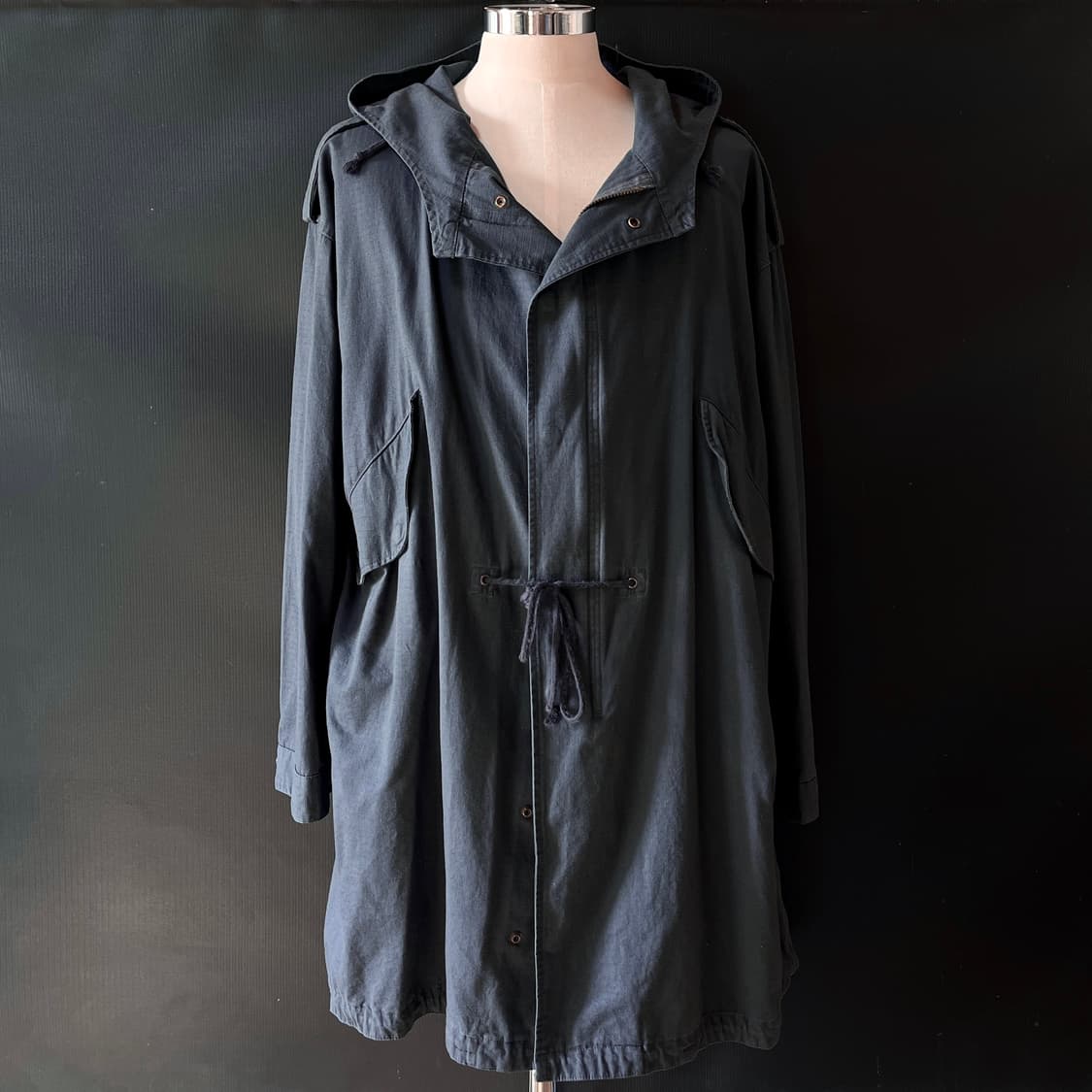 XL) M-51 피쉬테일 파카 립아이 원단 복각 코트 상품이미지1