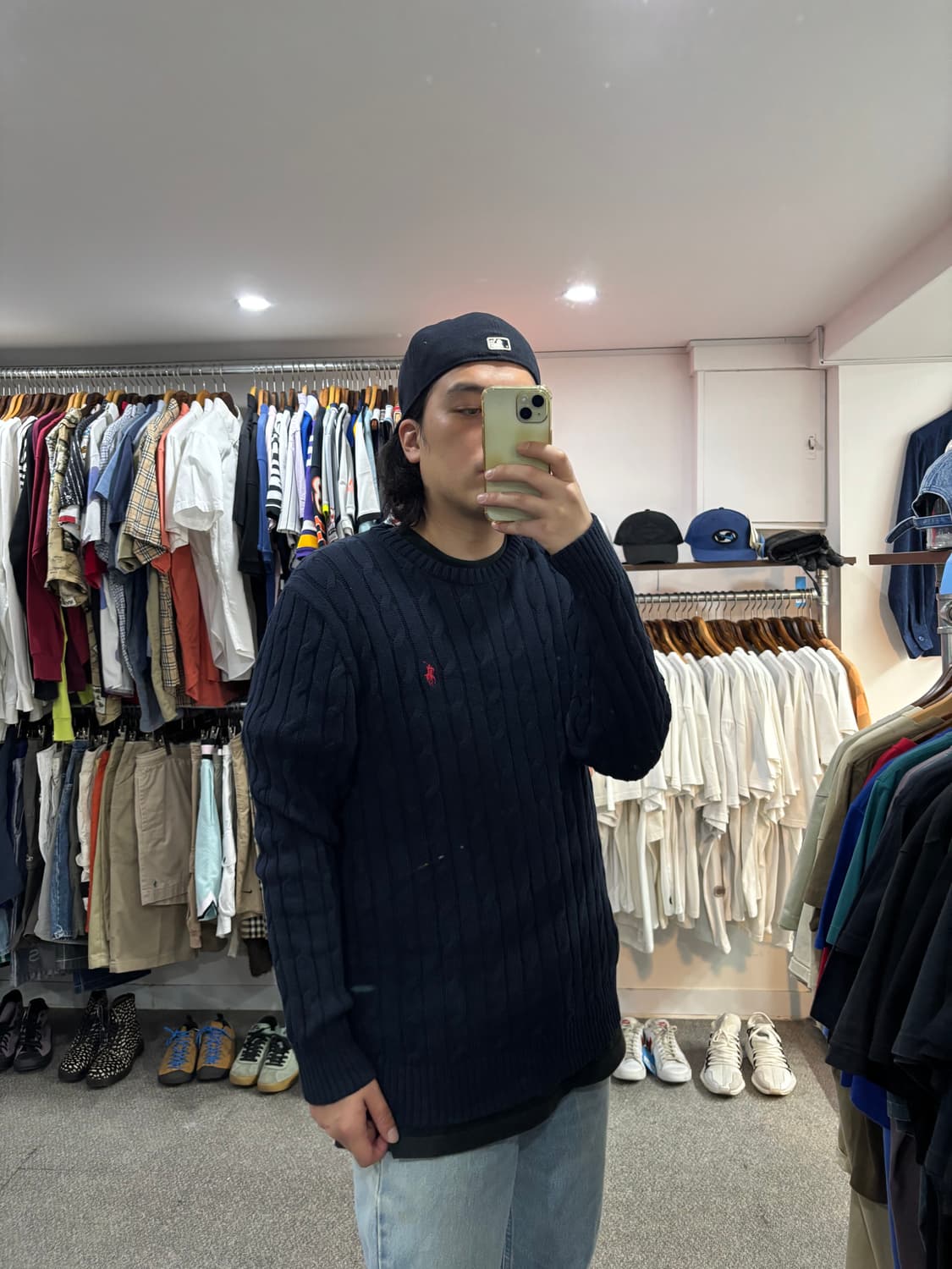 폴로 랄프로렌 꽈배기 니트 상품이미지5