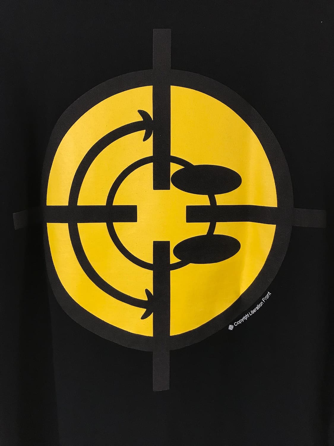 @새상품@ 레디메이드 스마일 타겟 긴팔 티셔츠 블랙  상품이미지8