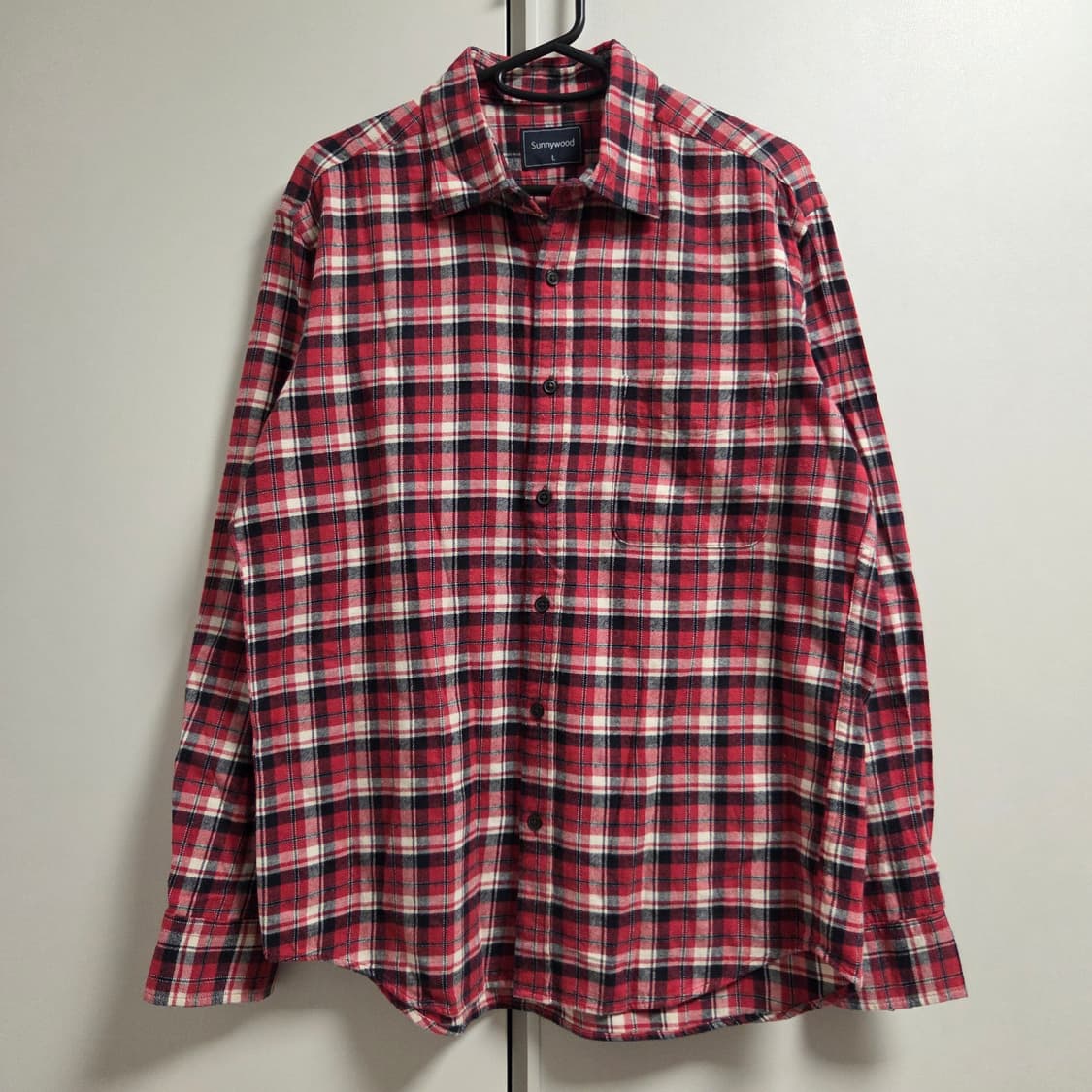 Sunnywood 재팬 플란넬 체크 셔츠 L(100) 상품이미지1