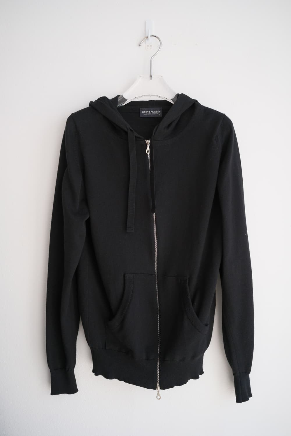 Cotton knit hood zip-up 상품이미지5