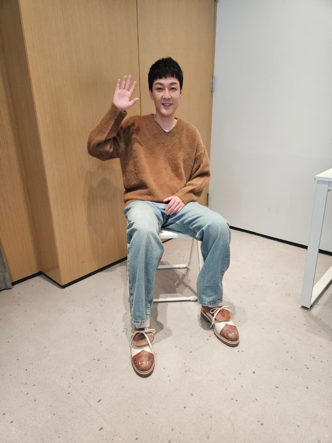 플립패턴 윙팁 구두 상품이미지6