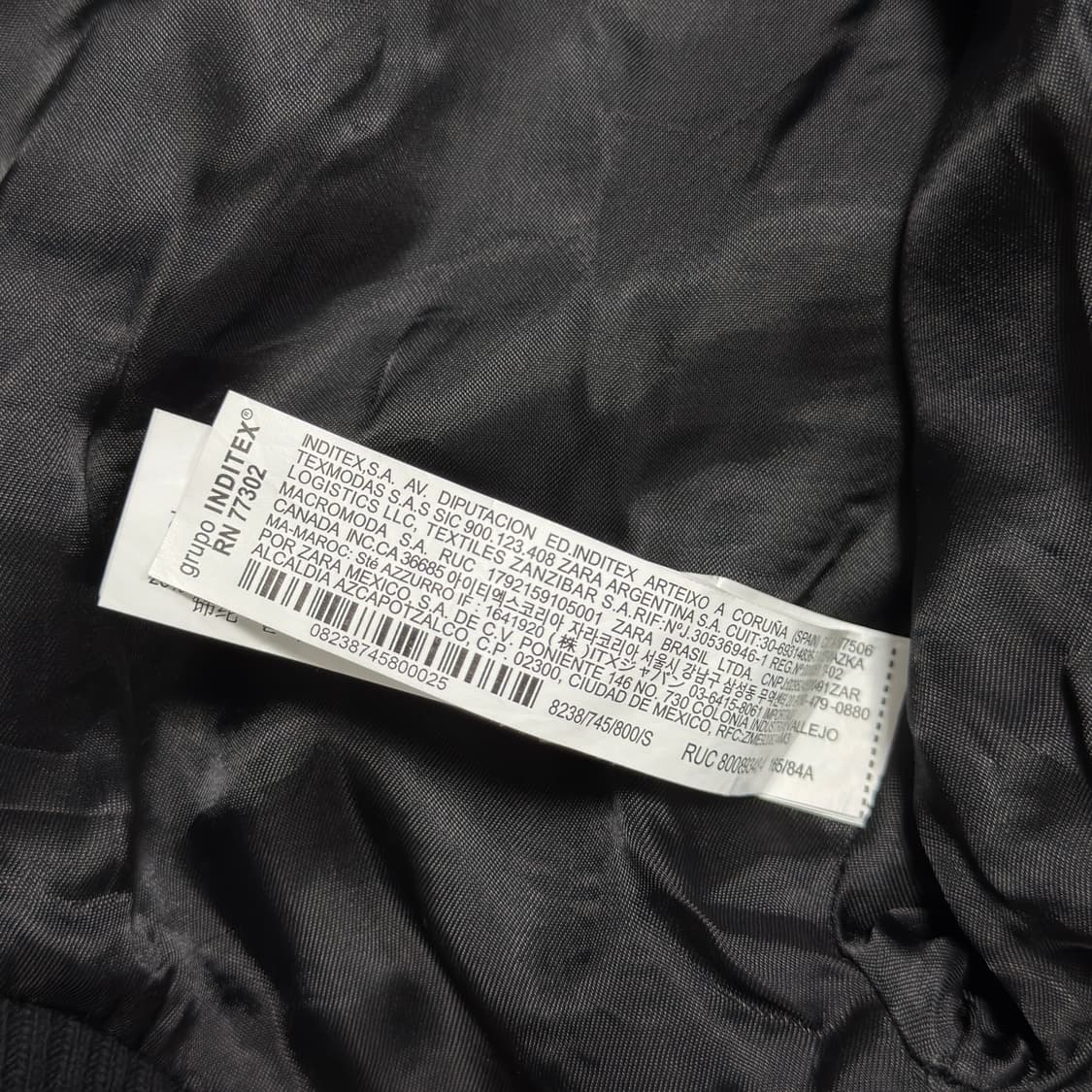 자라 울 바이커 자켓 상품이미지5