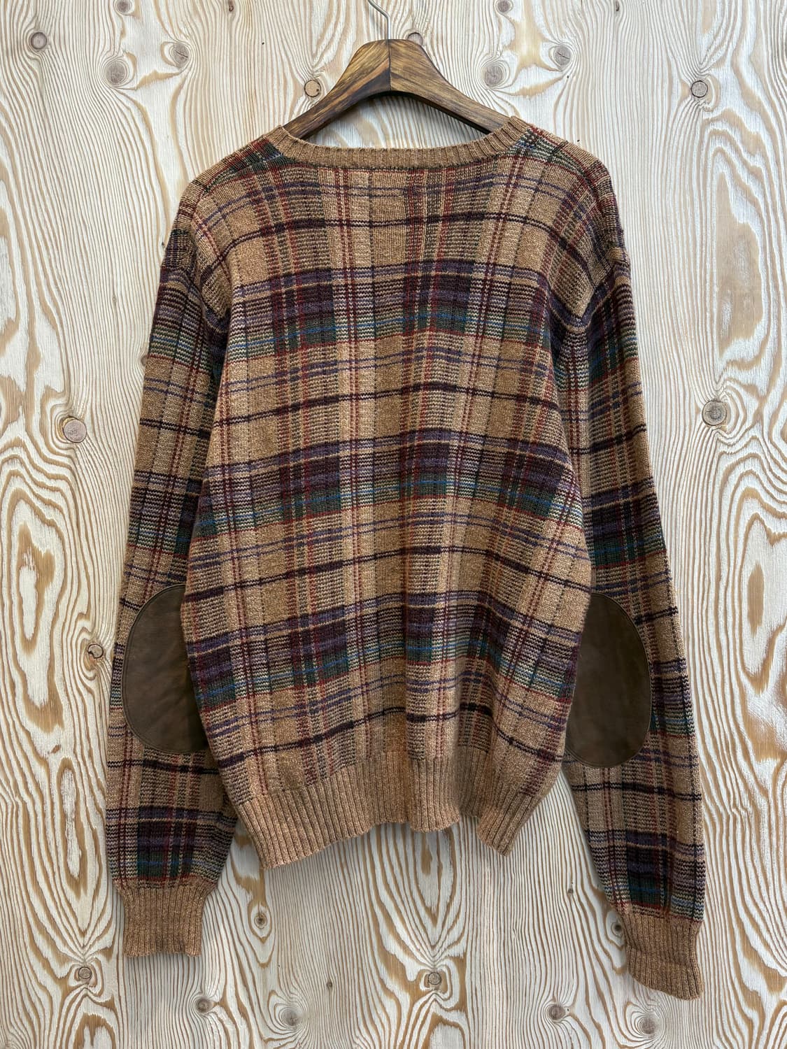 폴로 랄프로렌 캐시미어 체크 니트 상품이미지3