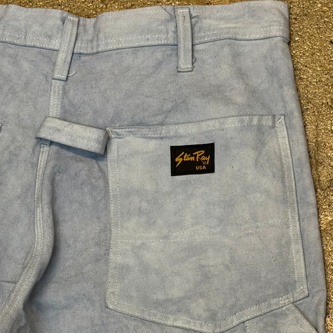 90s USA 빈티지 Stan Ray 더블니 카펜터 팬츠 상품이미지7