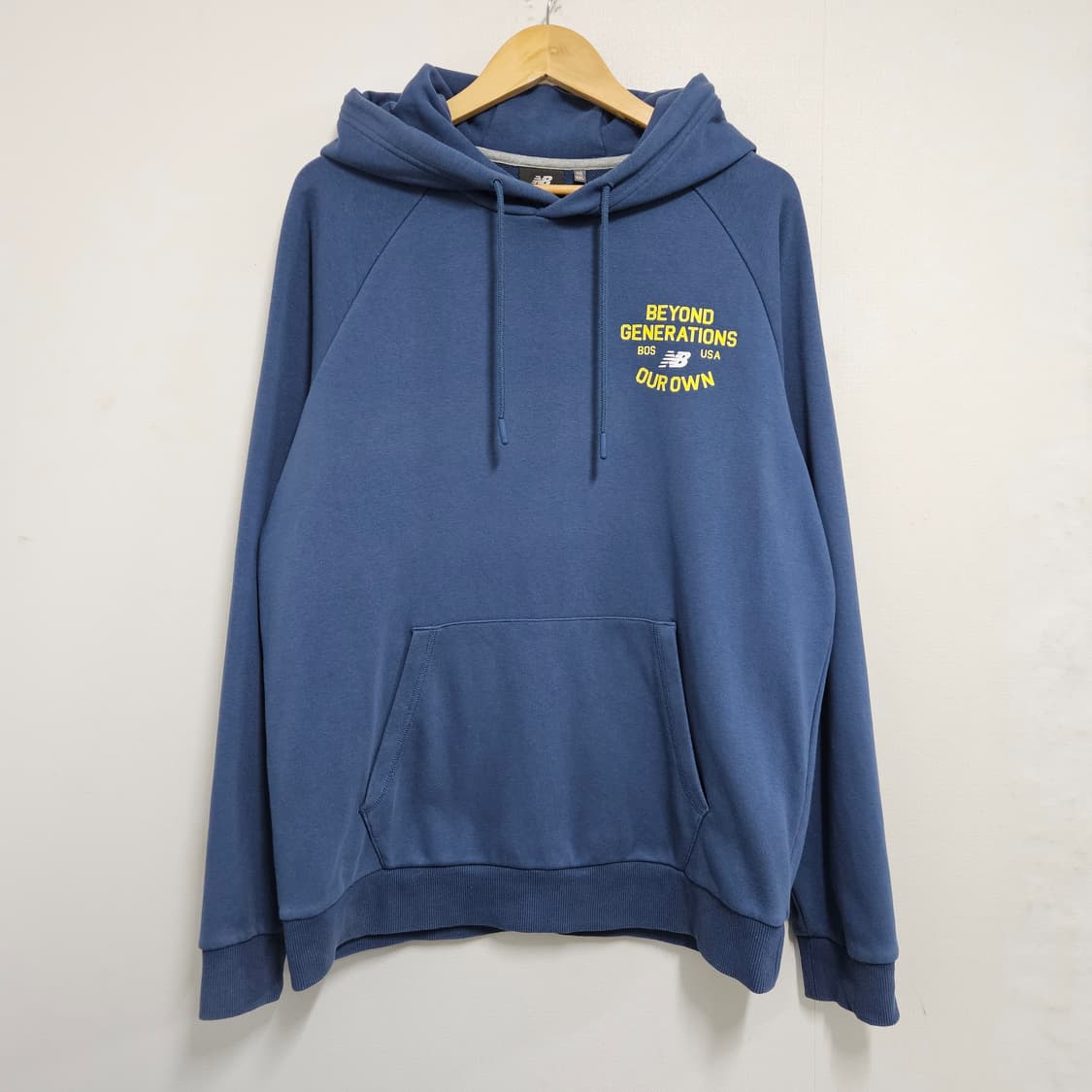 2XL 110 뉴발란스 블루 후드티 컨디션A 상품이미지2