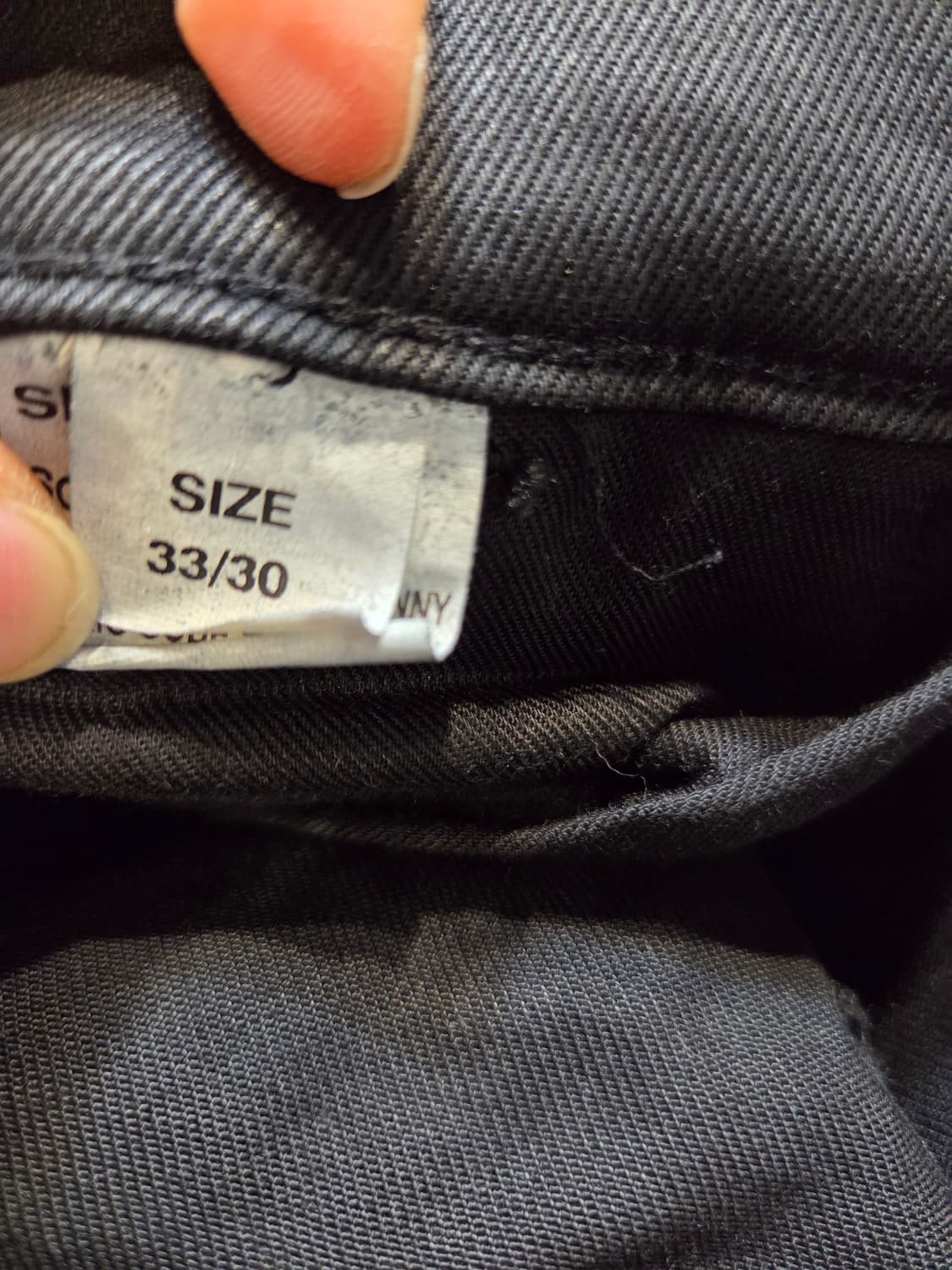 G-Star블랙 코팅 데님 팬츠3D 스키니(W33/L30)디피용/택없음 상품이미지7