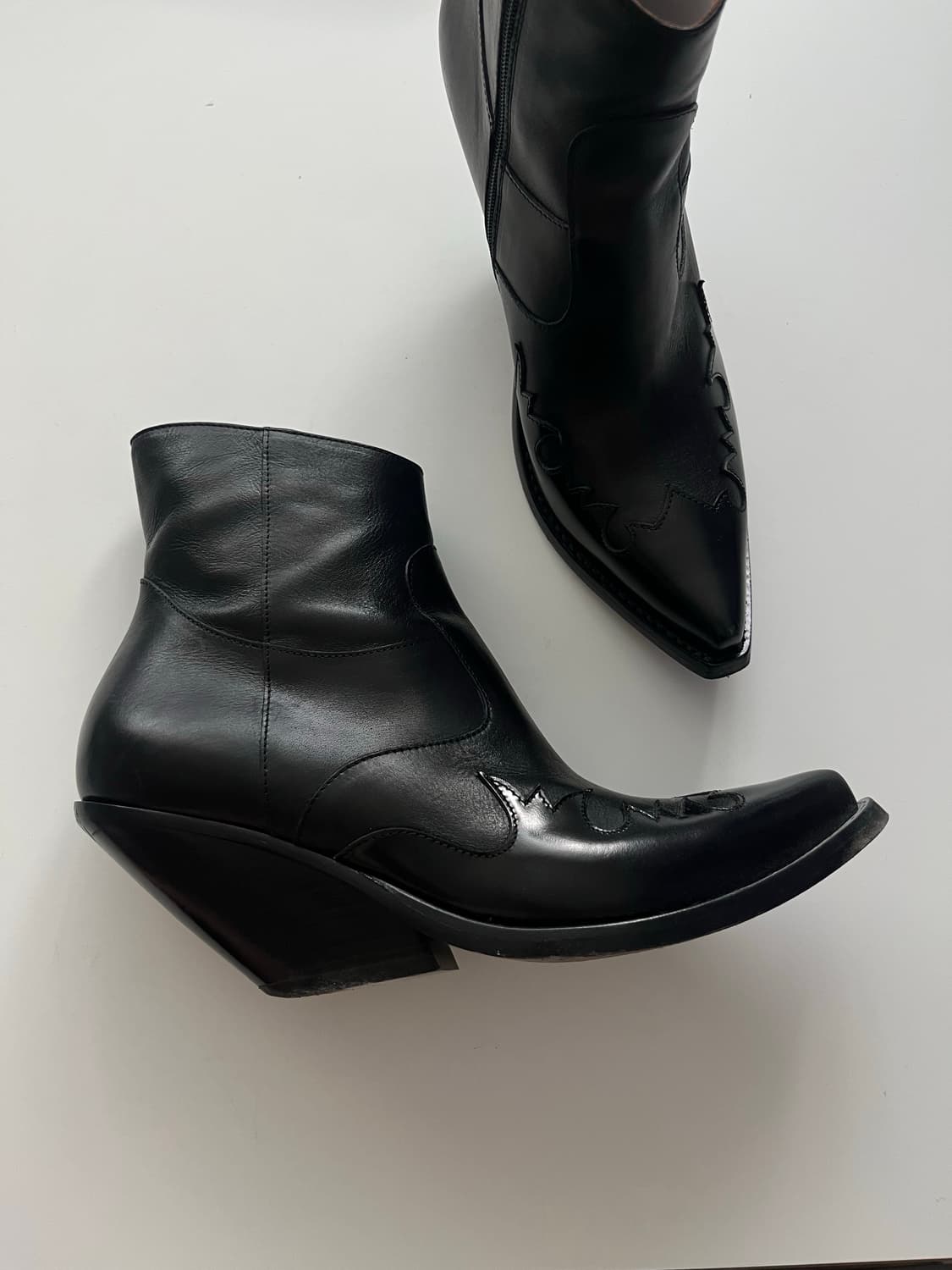 SS20 베트멍 BLOCK HEEL BOOTS 38 상품이미지2