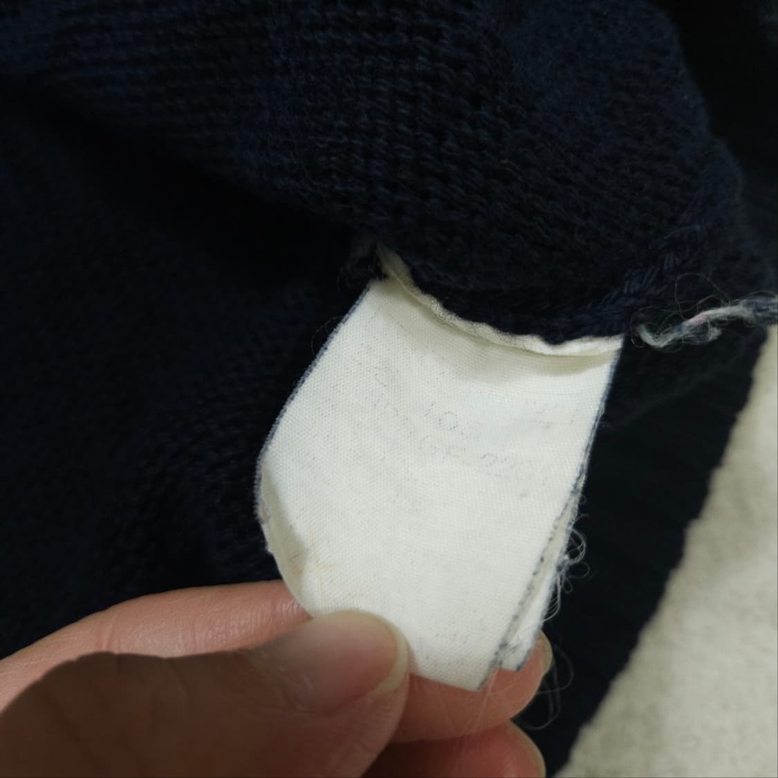 폴로 랄프 로렌 코튼 니트 105 네이비 상품이미지7