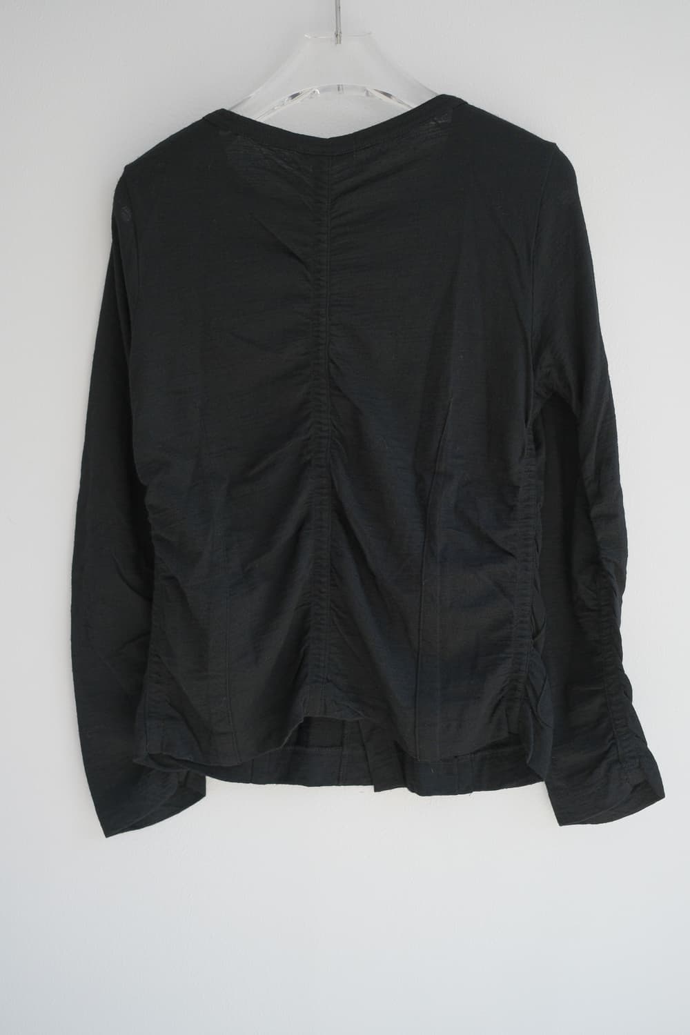 Flower embroidered shirring cardigan 상품이미지8