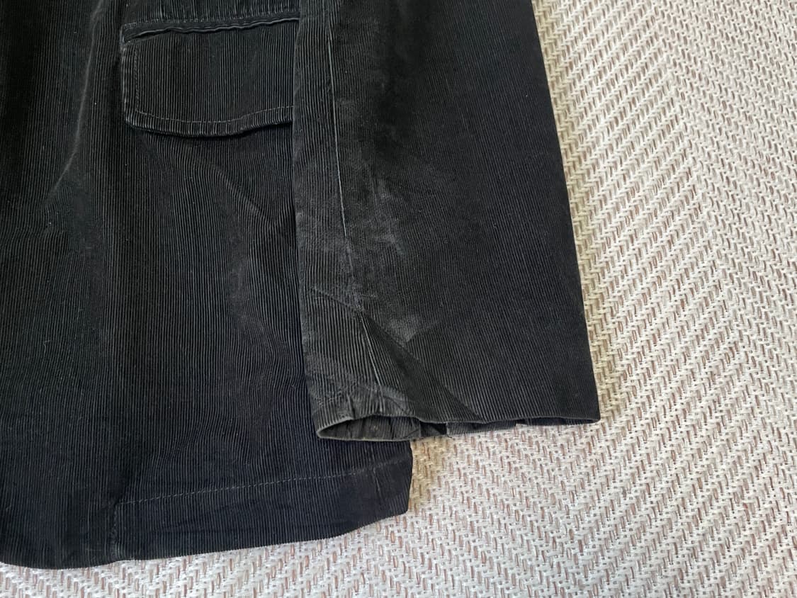 아르마니 익스체인지 블랙 코듀로이 자켓 J03547 상품이미지4