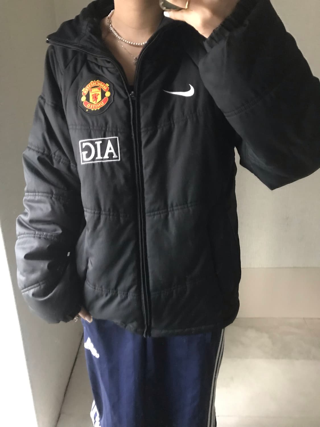 나이키 맨유 패딩 상품이미지1