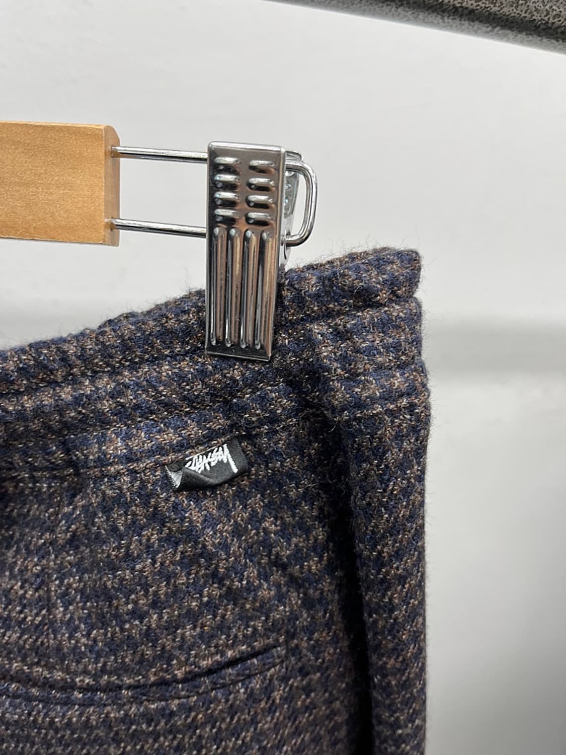 30-32)  스투시 x 로로피아나 밴딩 울슬랙스  상품이미지6