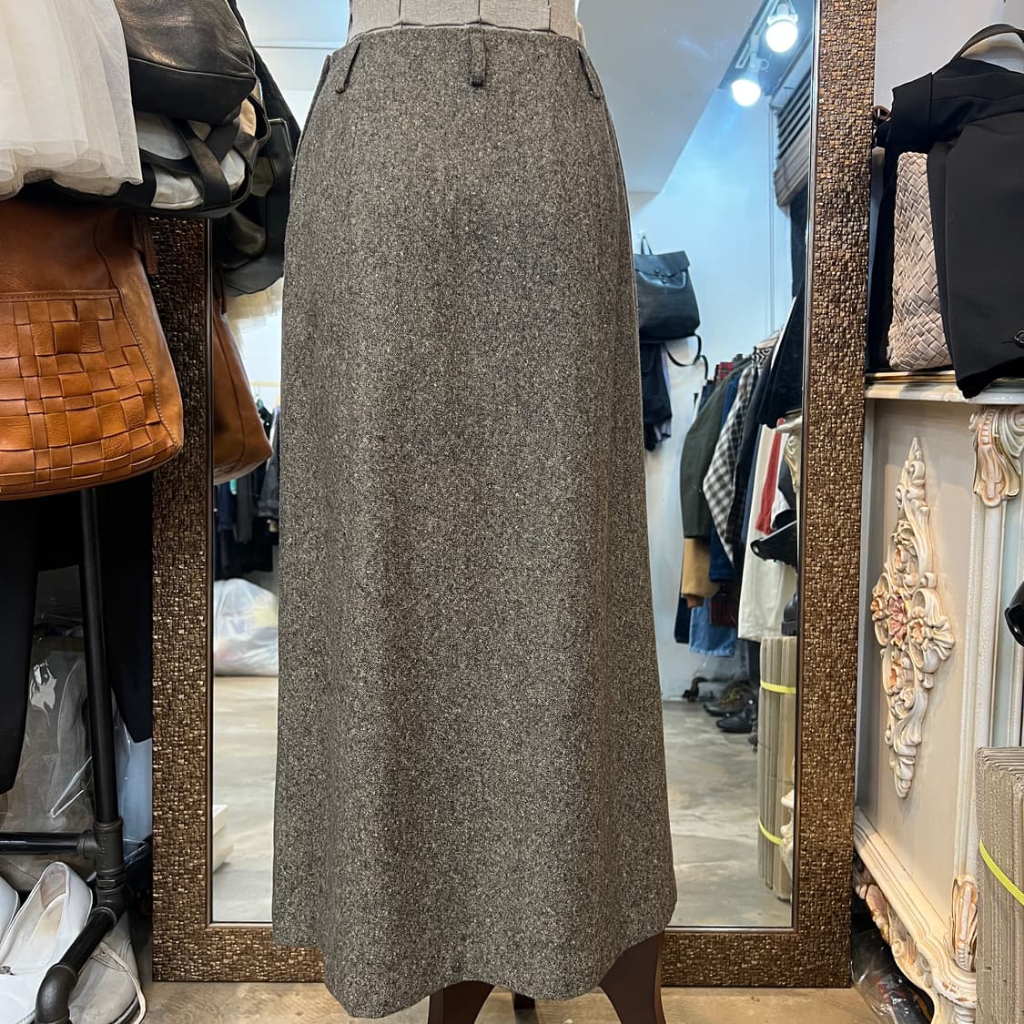 마가렛호웰 캐시미어 블렌드 멜란지 스커트 상품이미지10